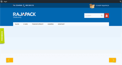Desktop Screenshot of obaloviny.rajapack.cz